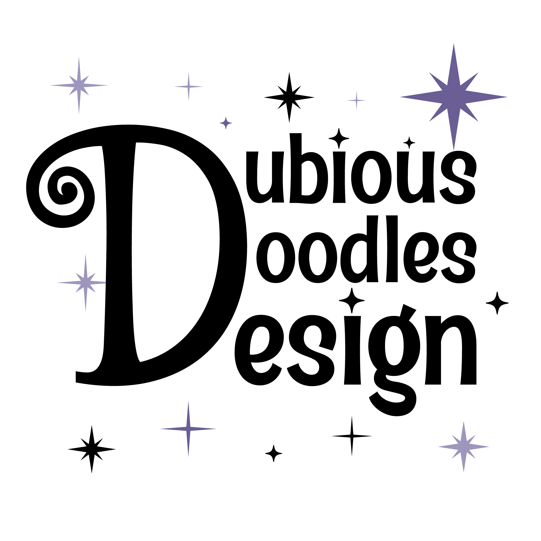 Dubious Doodles Design Logo