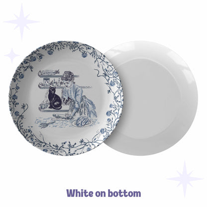 Domestic Zombie Baking Brain Pie Plate, Delft