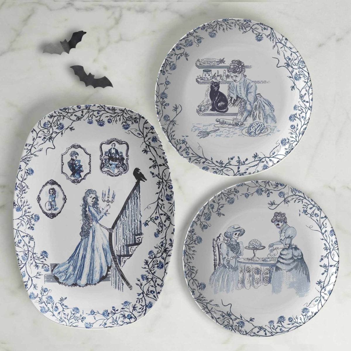 Domestic Zombie Dinnerware Set, Delft
