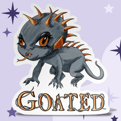 Goated Little Chupacabra Kiss-Cut Vinyl Sticker