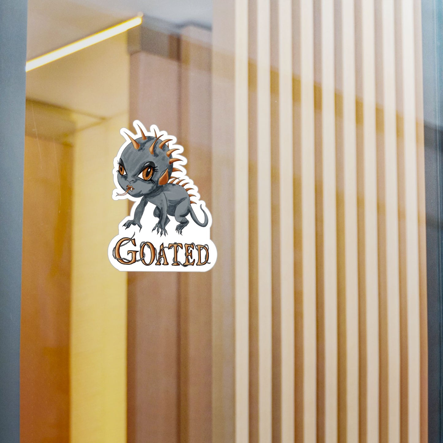 Goated Little Chupacabra Kiss-Cut Vinyl Sticker