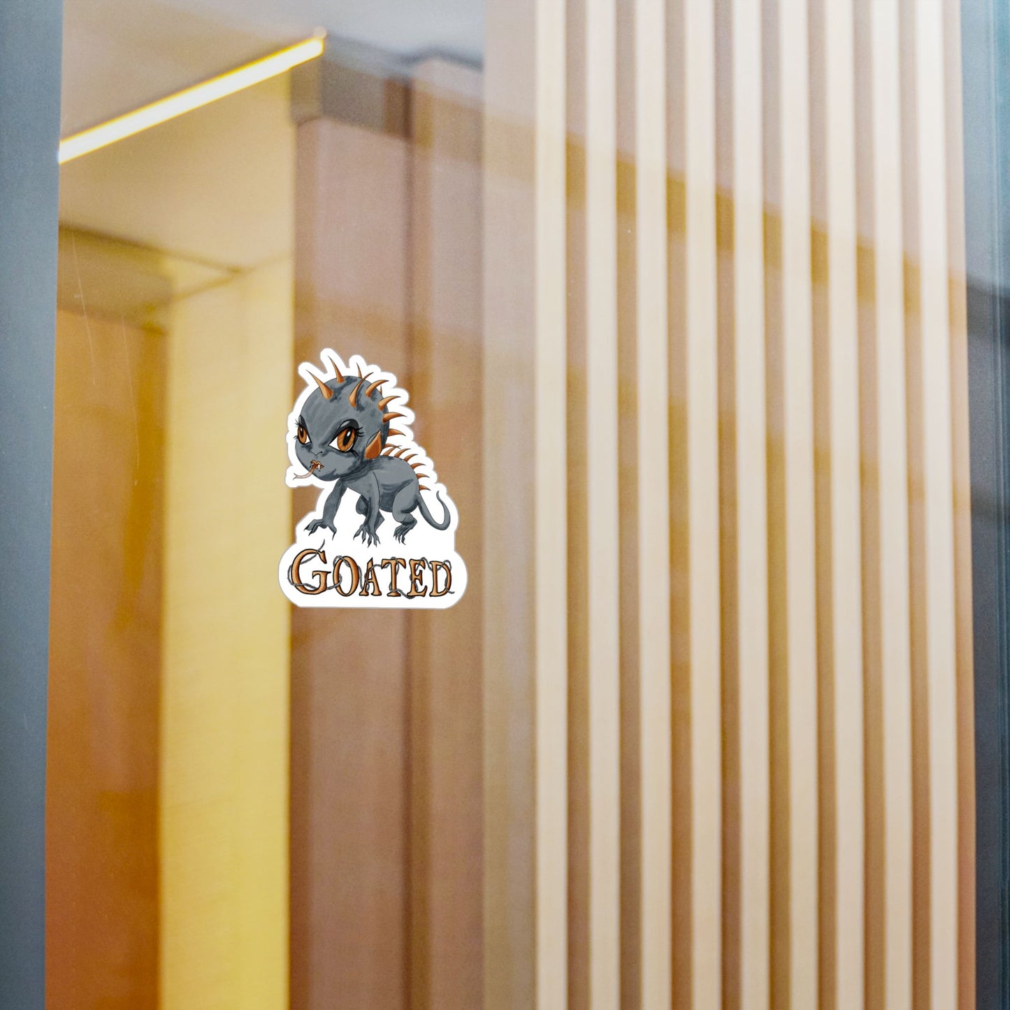 Goated Little Chupacabra Kiss-Cut Vinyl Sticker