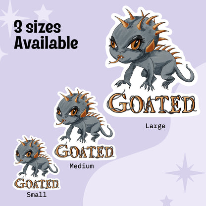 Goated Little Chupacabra Kiss-Cut Vinyl Sticker