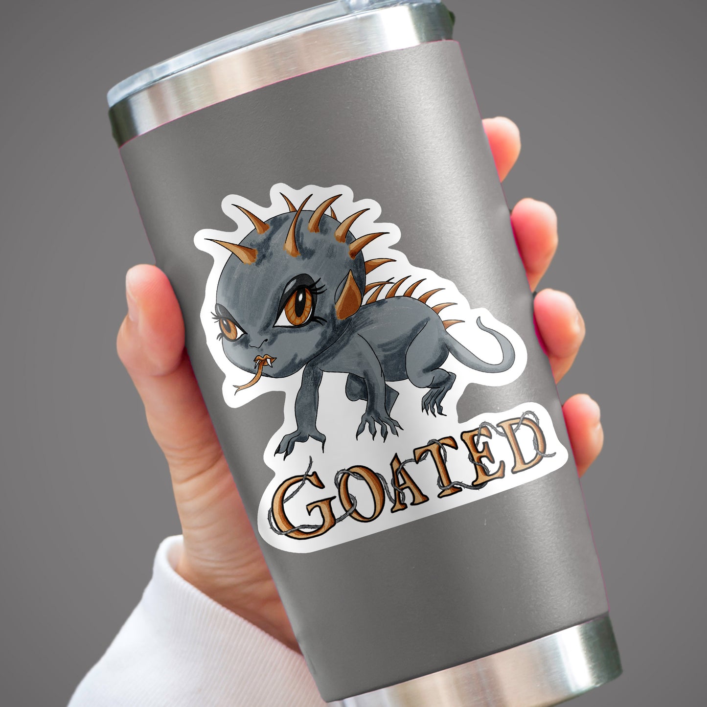 Goated Little Chupacabra Kiss-Cut Vinyl Sticker