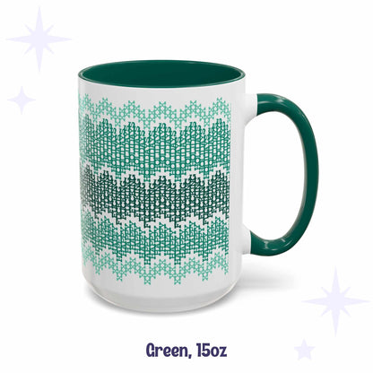 Happy Fucking Holidays Hidden Message Mug