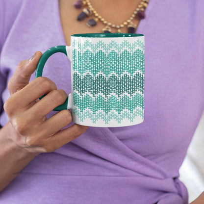 Happy Fucking Holidays Hidden Message Mug