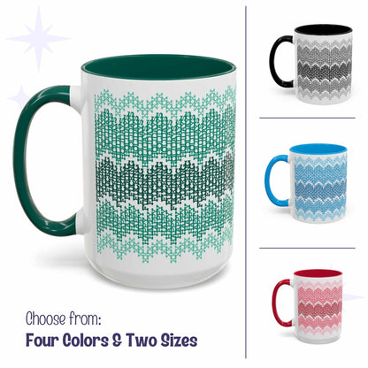Happy Fucking Holidays Hidden Message Mug