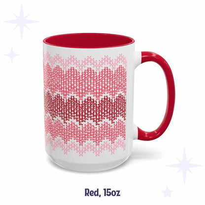 Happy Fucking Holidays Hidden Message Mug
