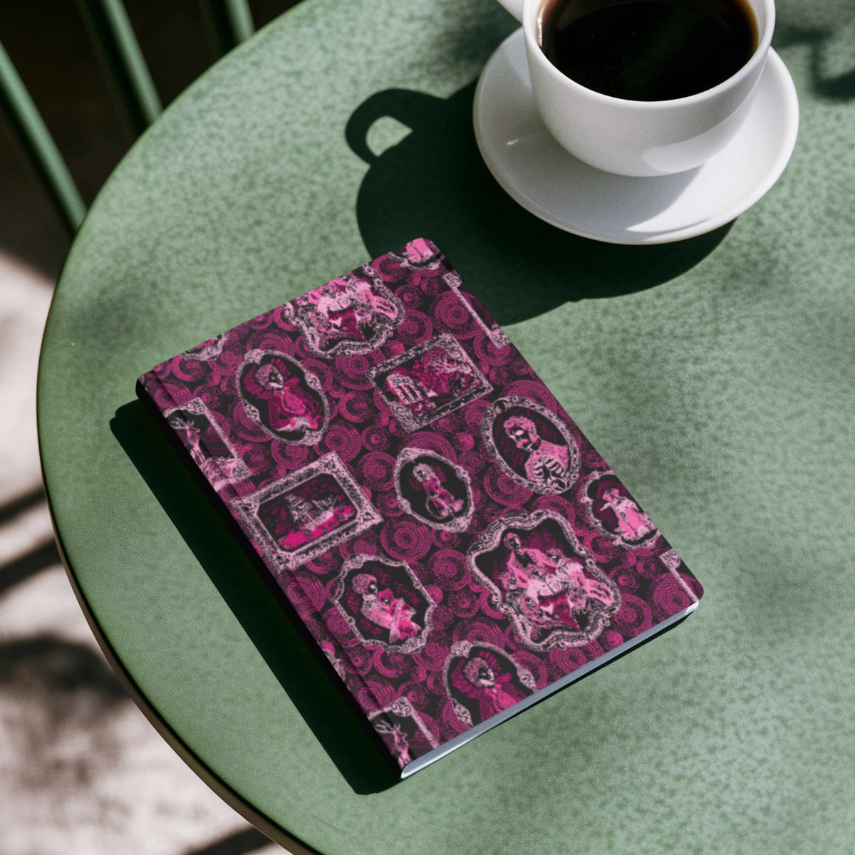 Domestic Zombie Portrait Gallery Journal, Neon Pink