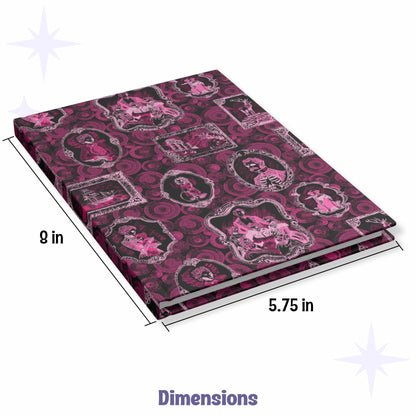 Domestic Zombie Portrait Gallery Journal, Neon Pink
