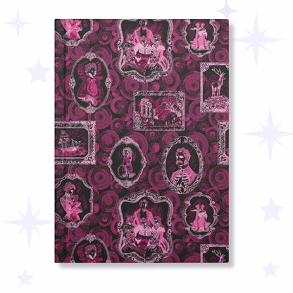 Domestic Zombie Portrait Gallery Journal, Neon Pink