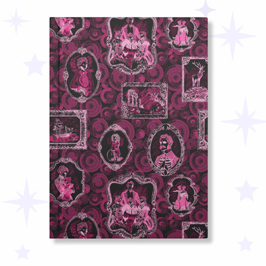 Domestic Zombie Portrait Gallery Journal, Neon Pink