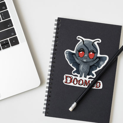 Doomed Little Mothman Kiss-Cut Vinyl Sticker