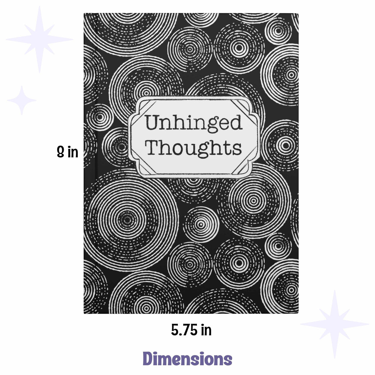 Unhinged Thoughts Doodle Journal